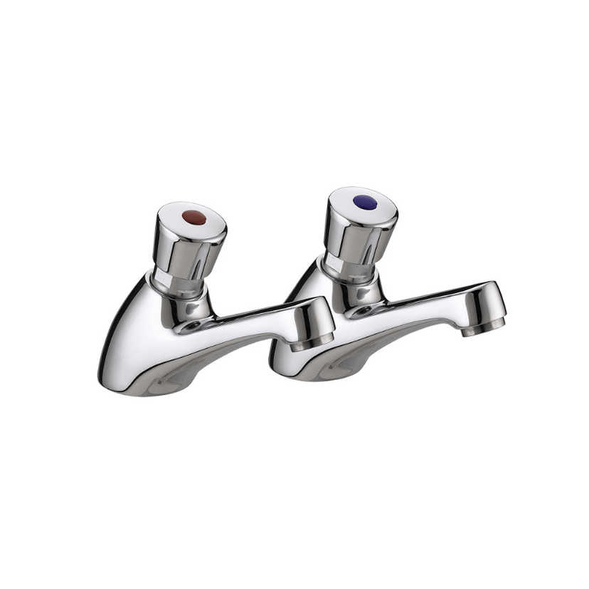 Bristan Non Concussive Basin Taps (Pair) VA NC 1/2 C Image 1