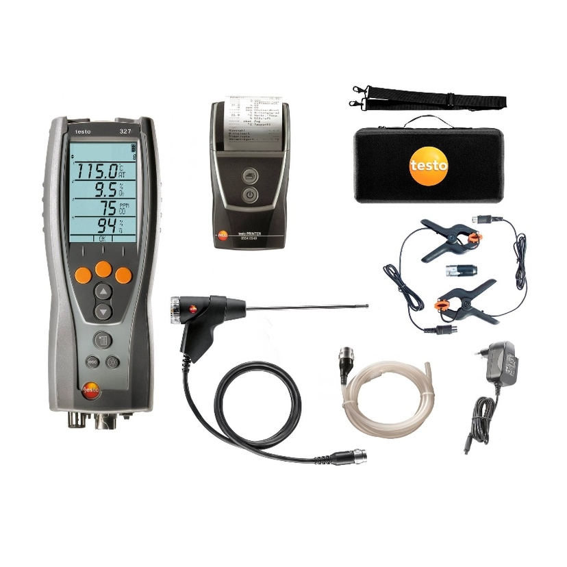 Testo 327 Flue Gas Analyser - Advanced Kit 0563 3203 81 Image 1