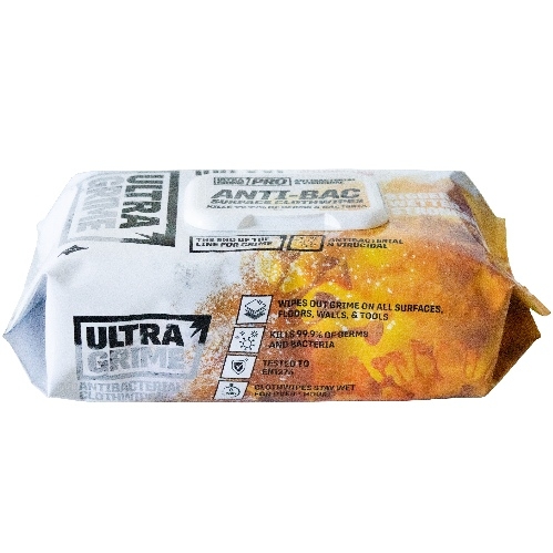 Uniwipe Ultra Grime Anti-Bacterial XXL Wipes 5930 Image 1